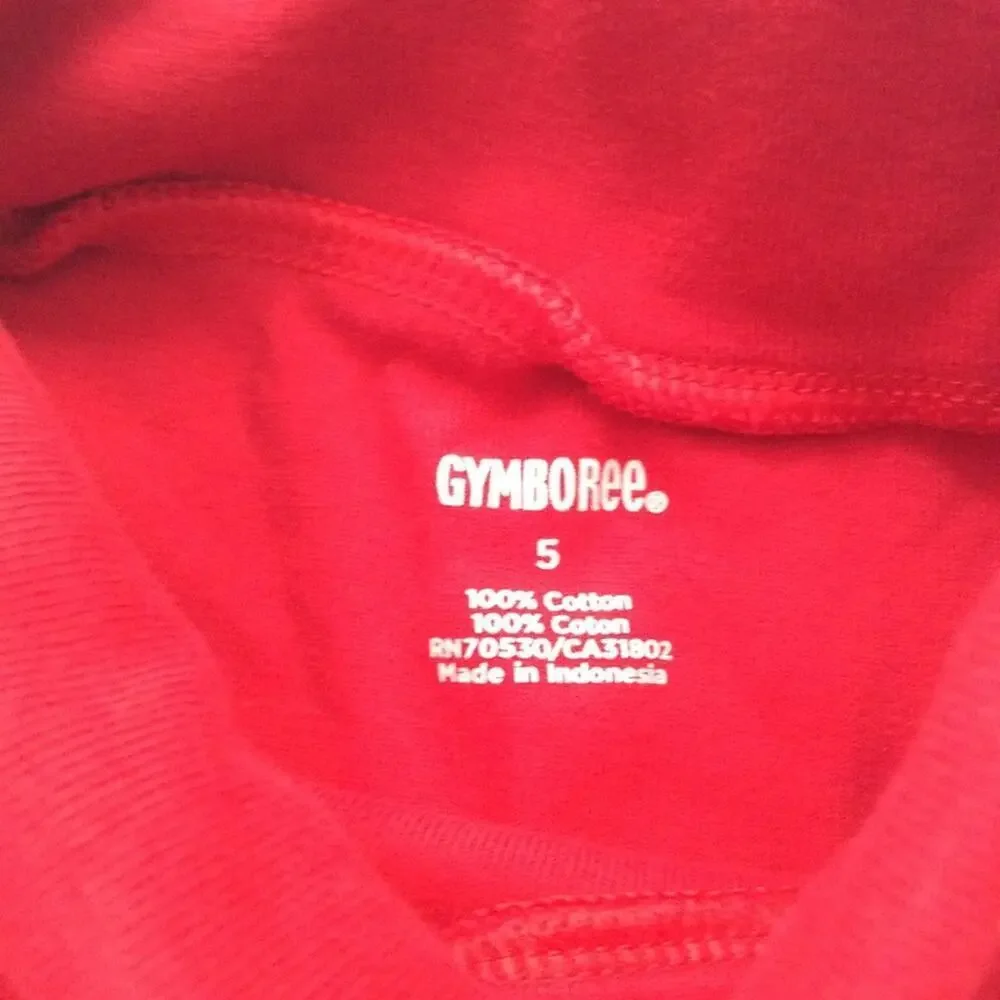 Red Gymboree turtleneck 5T